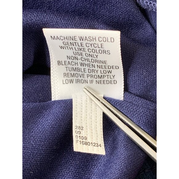 Xhilaration Strapless Floral Maxi Dress L Navy Chiffon Overlay RY10376 Island - Picture 6 of 7